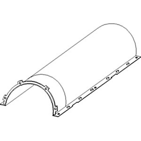 Aftermarket 1321557C2 Lower Tube Trough Fits Case IH 1660 1680 1688 2144 2166 2188 + Combin COH60-0091